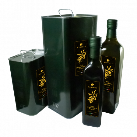 Olio di Oliva Extravergine Mantella 1L